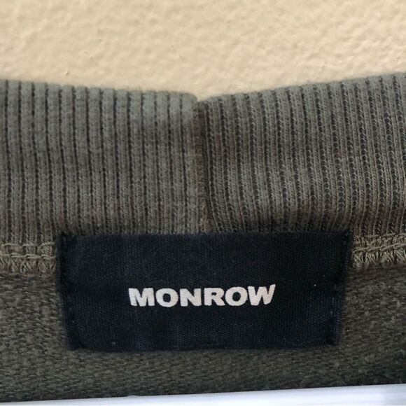Monrow Patch Pocket Sweatshirt - Picture 5 of 6
